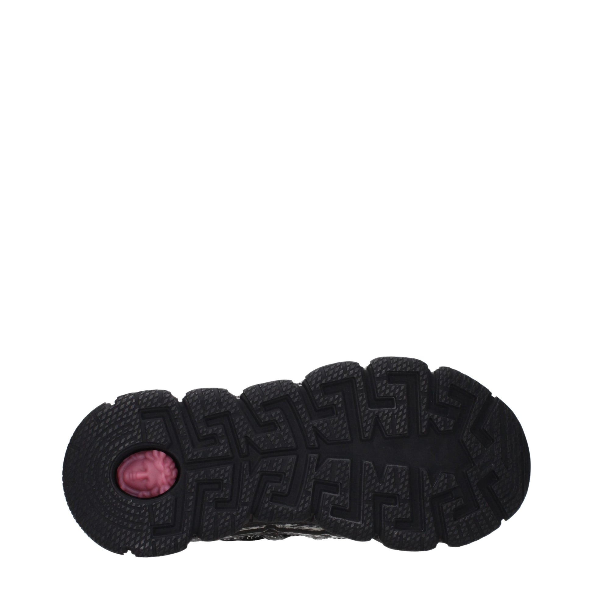 Black Fabric Athletic Sneakers