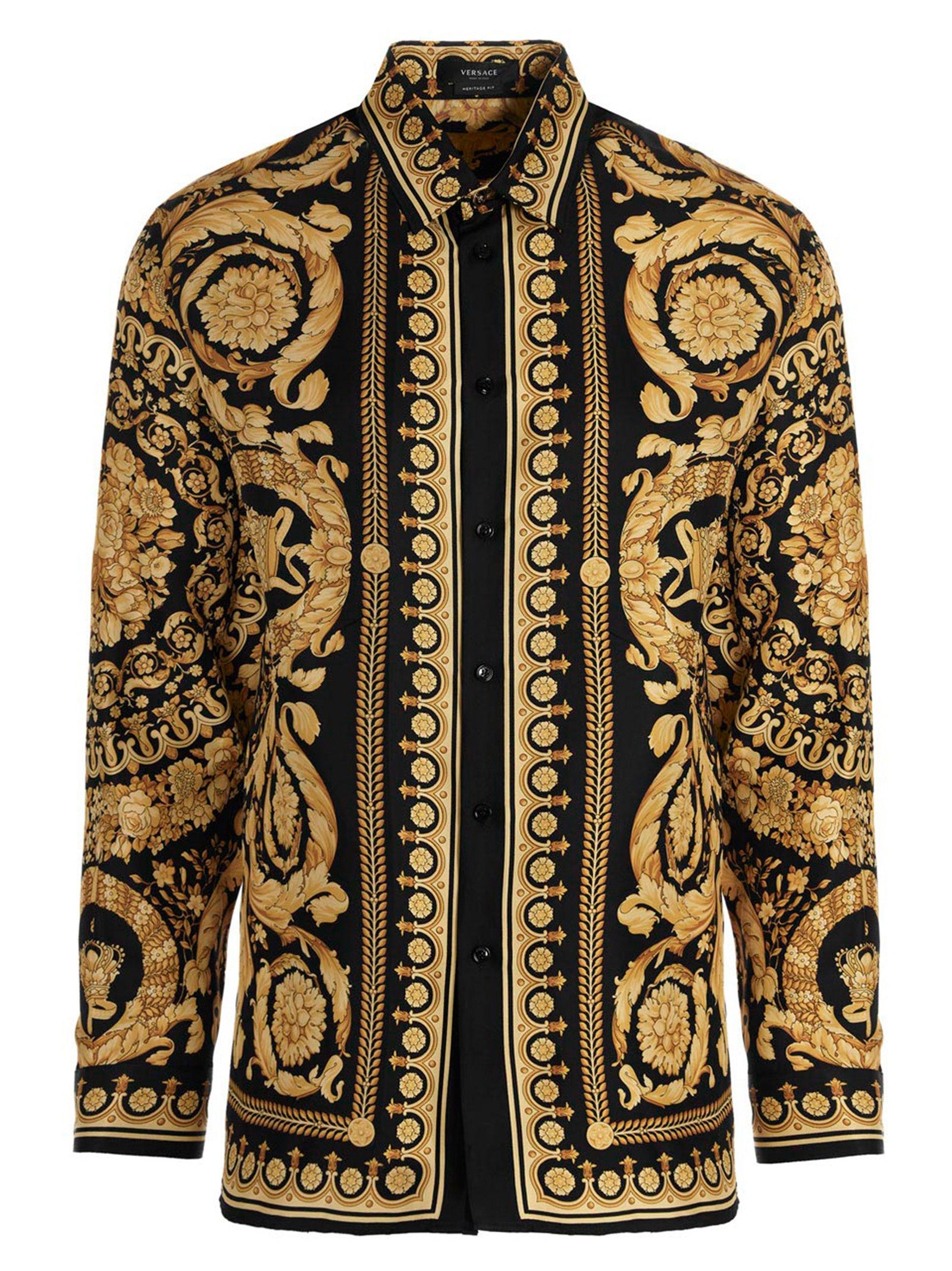 Gold Silk Blouse