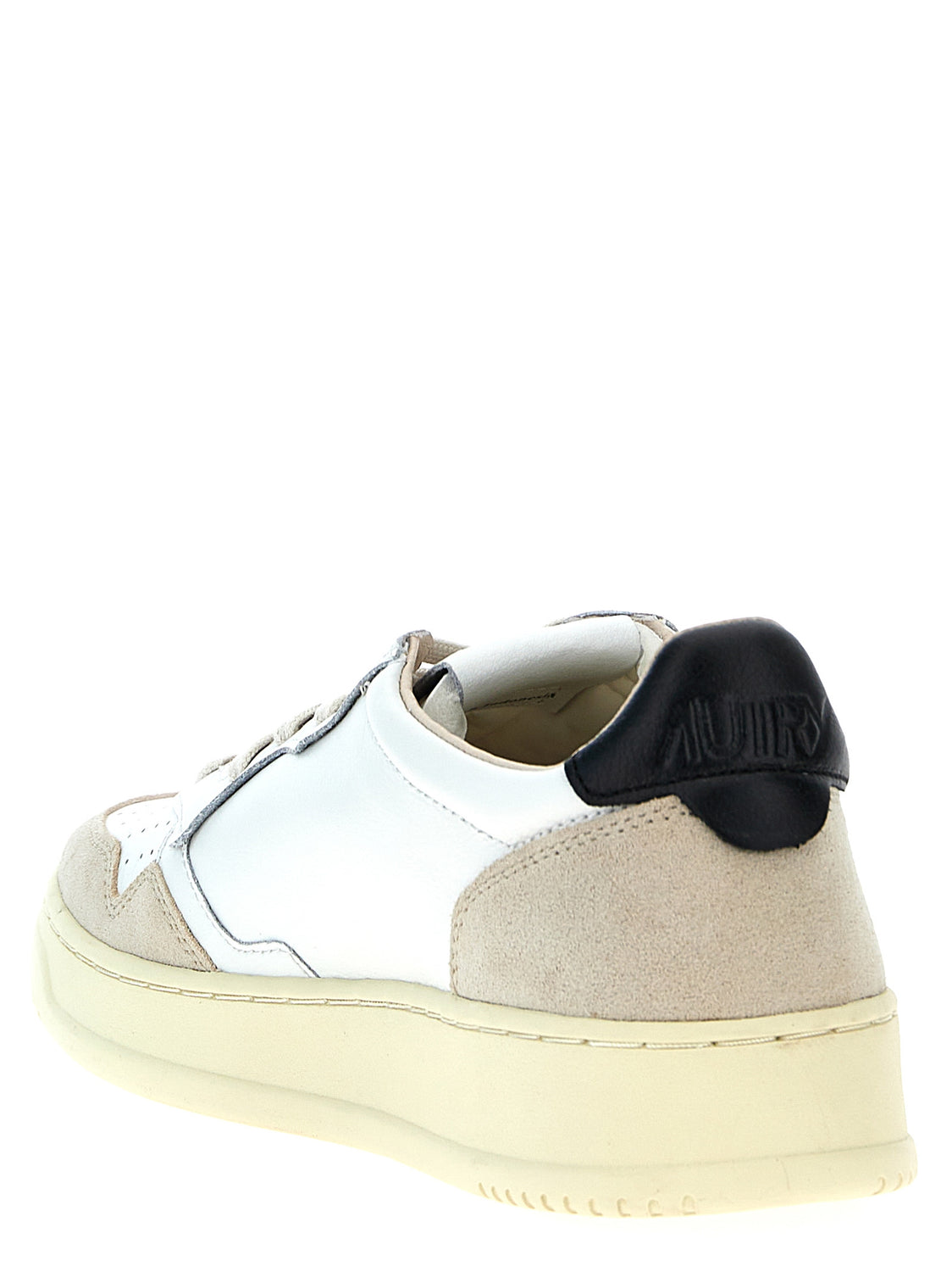 Multicolor Leather Low Top Sneakers
