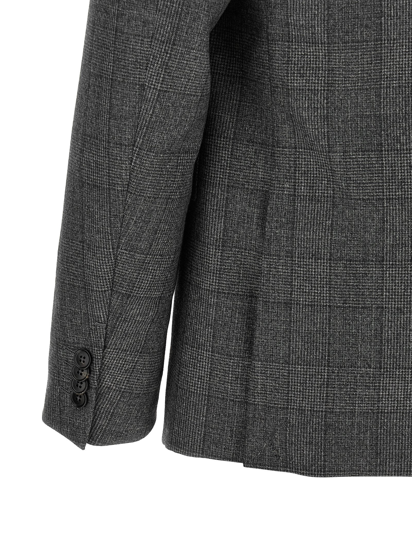 Gray Wool Two-Piece Suit