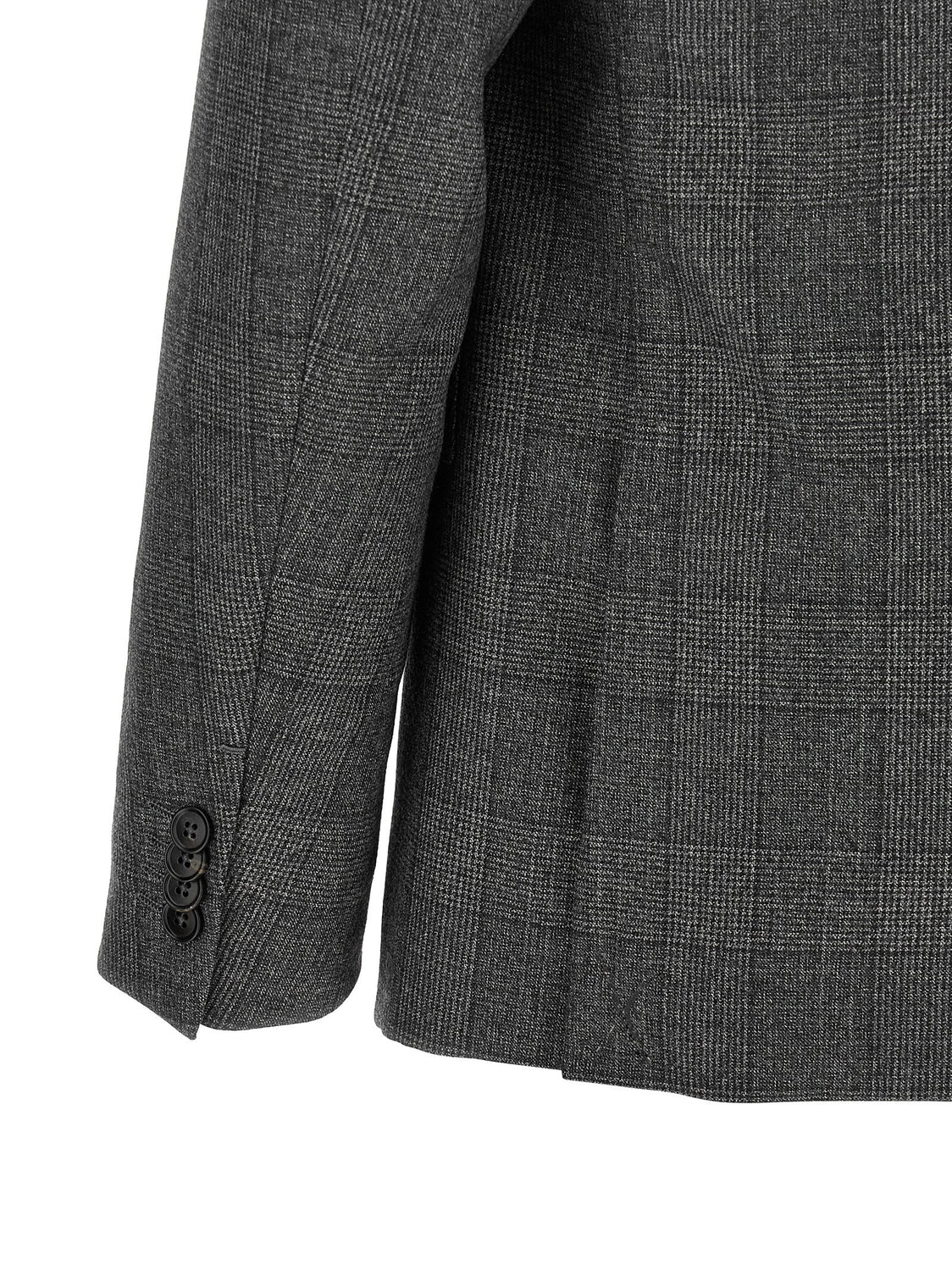 Gray Wool Two-Piece Suit