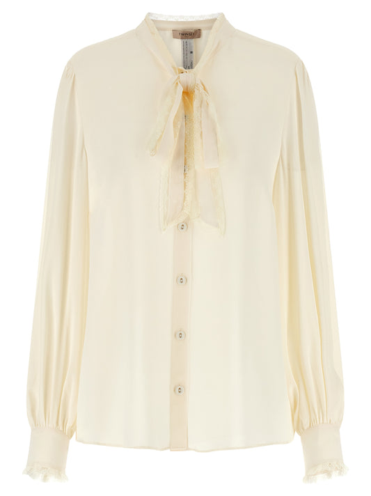 White Viscose Blouse