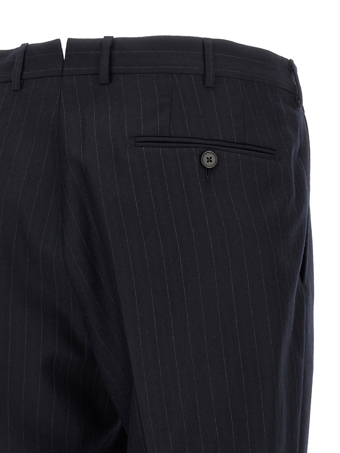 Blue Wool Two-Piece Suit