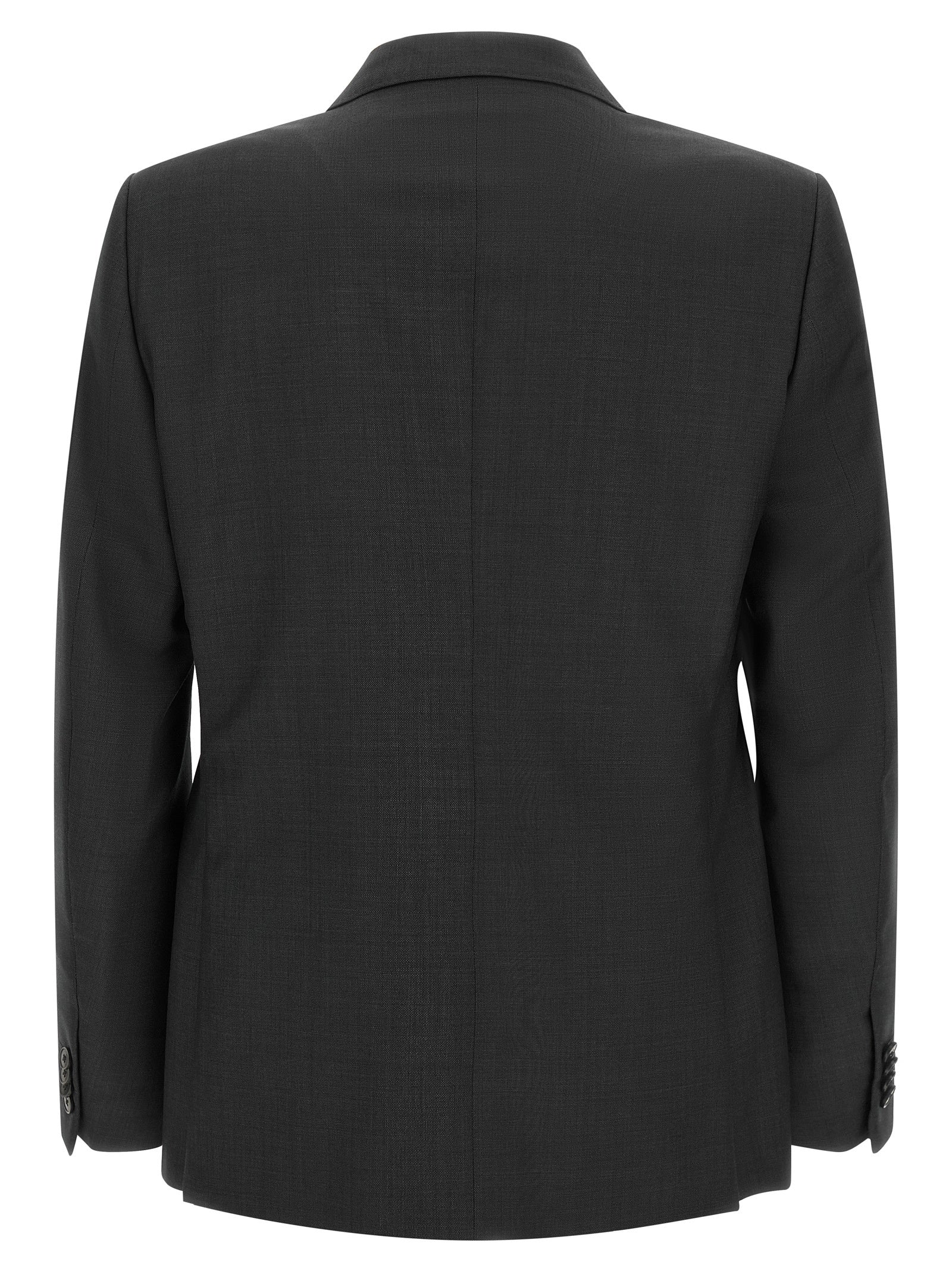 Gray Wool Two-Piece Suit