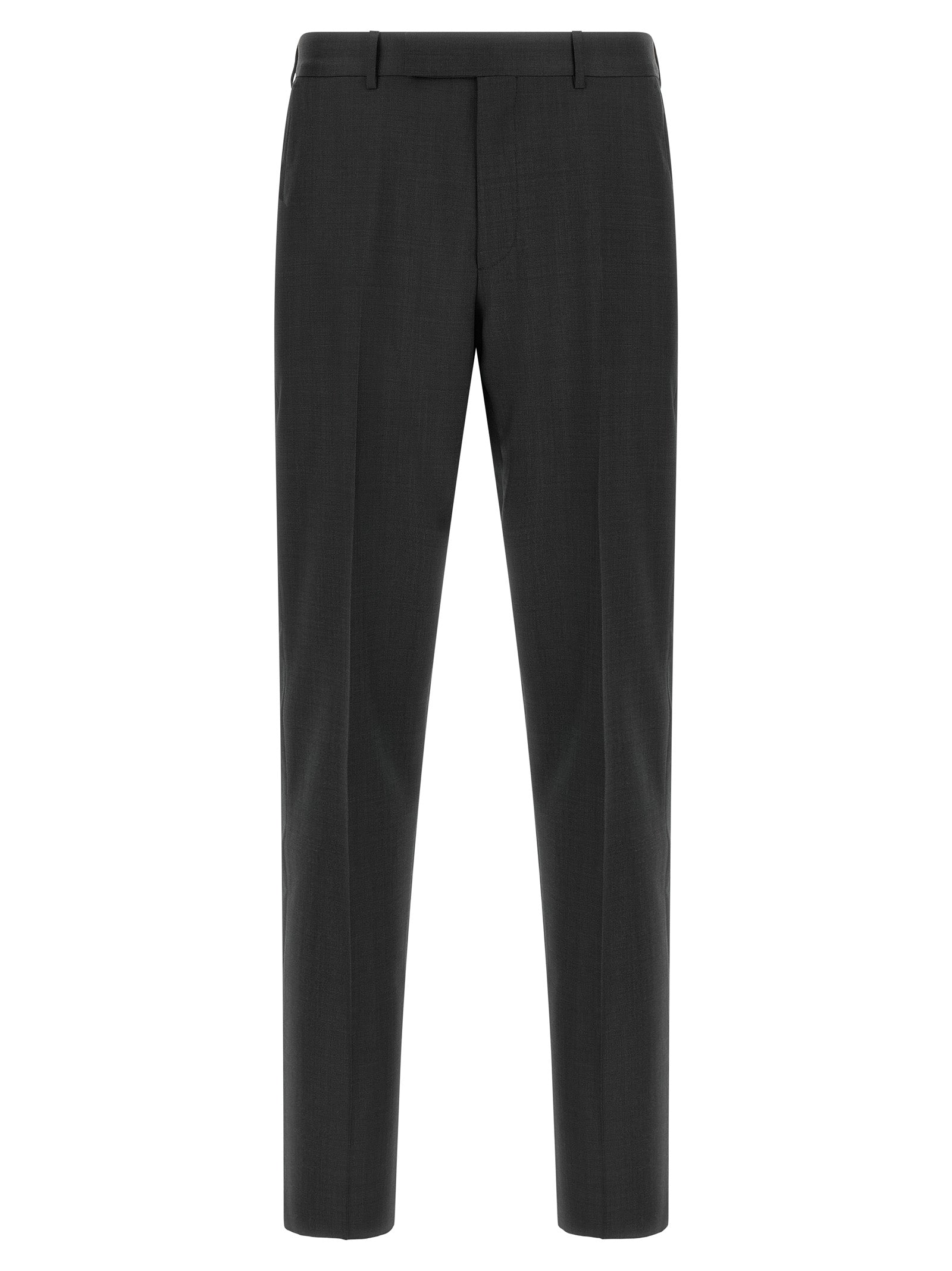 Gray Wool Two-Piece Suit