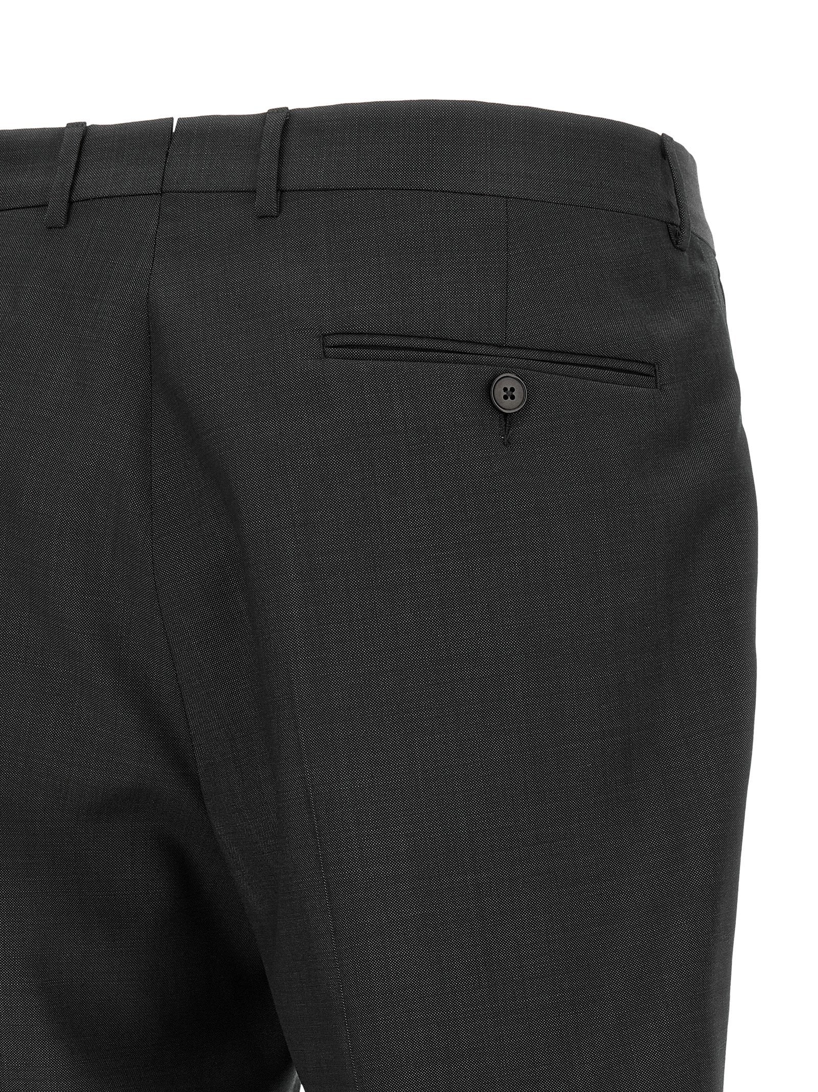 Gray Wool Two-Piece Suit