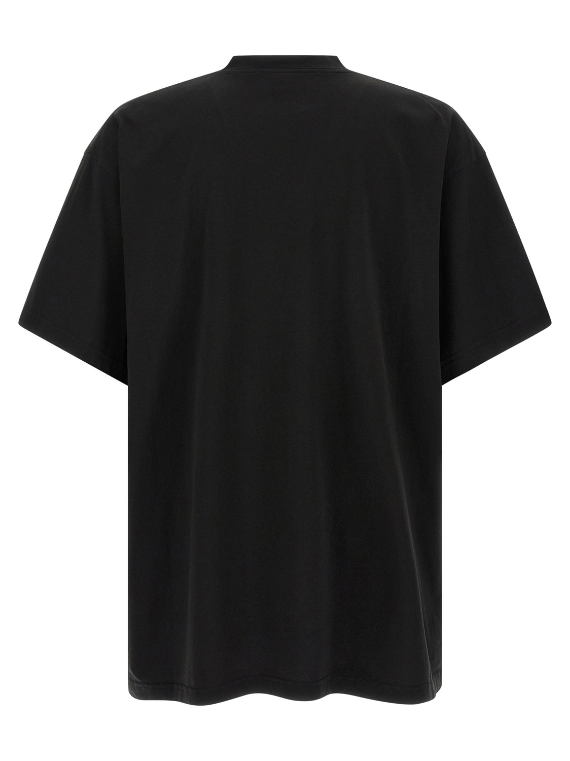 Black Cotton T-Shirt