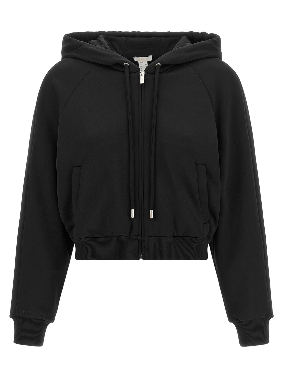 Black Polyamide Sweatshirt