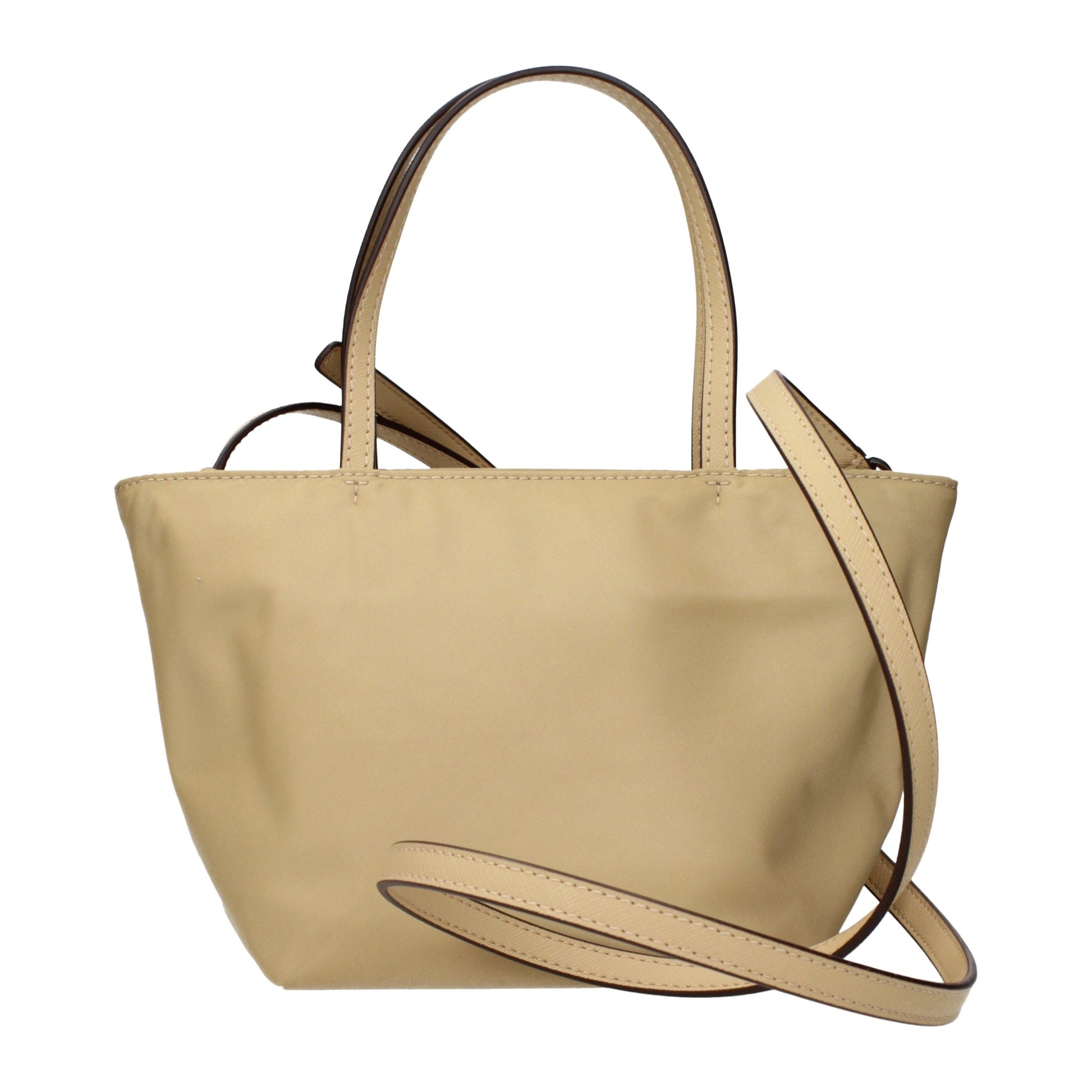 Beige Nylon Handbag