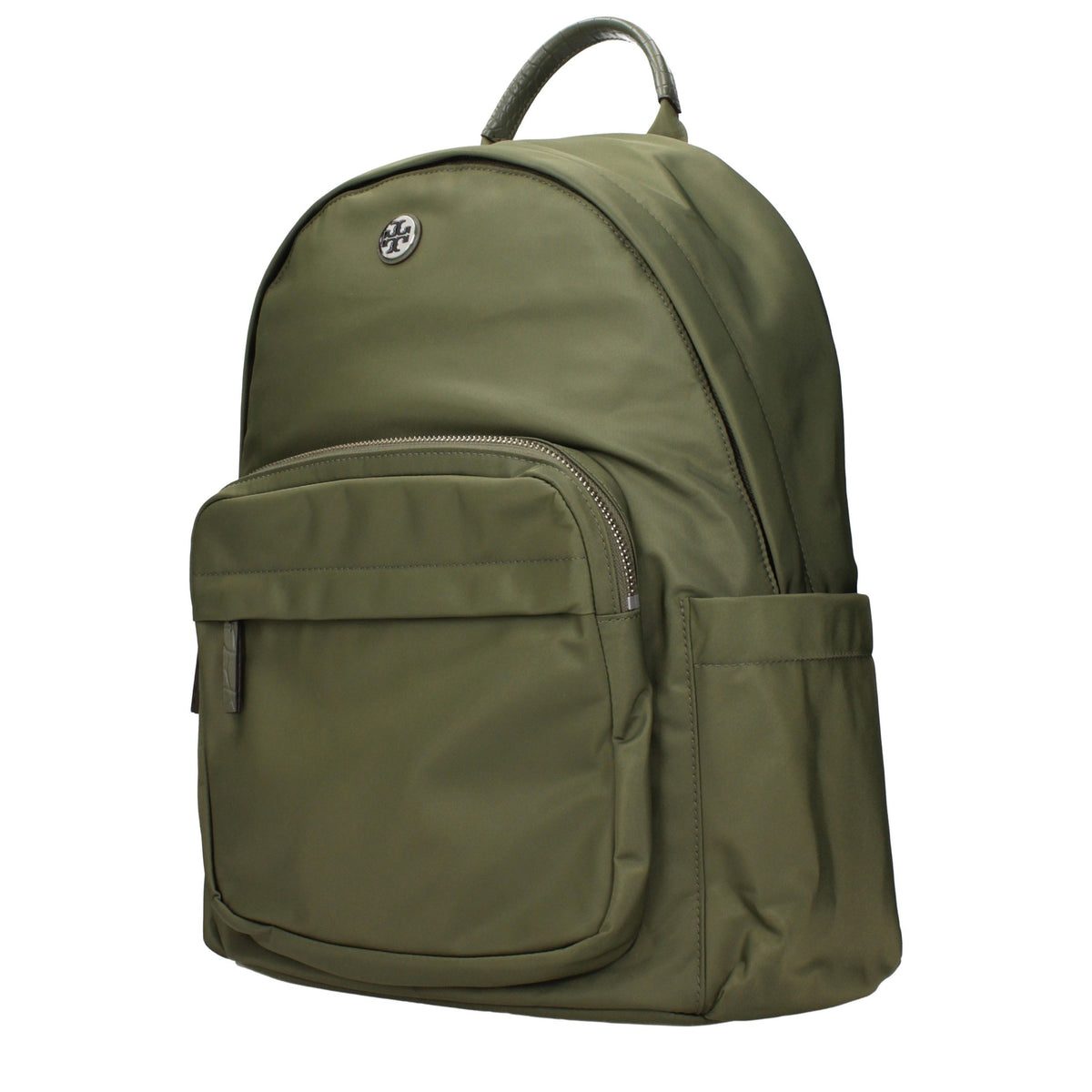 Green Nylon Backpack
