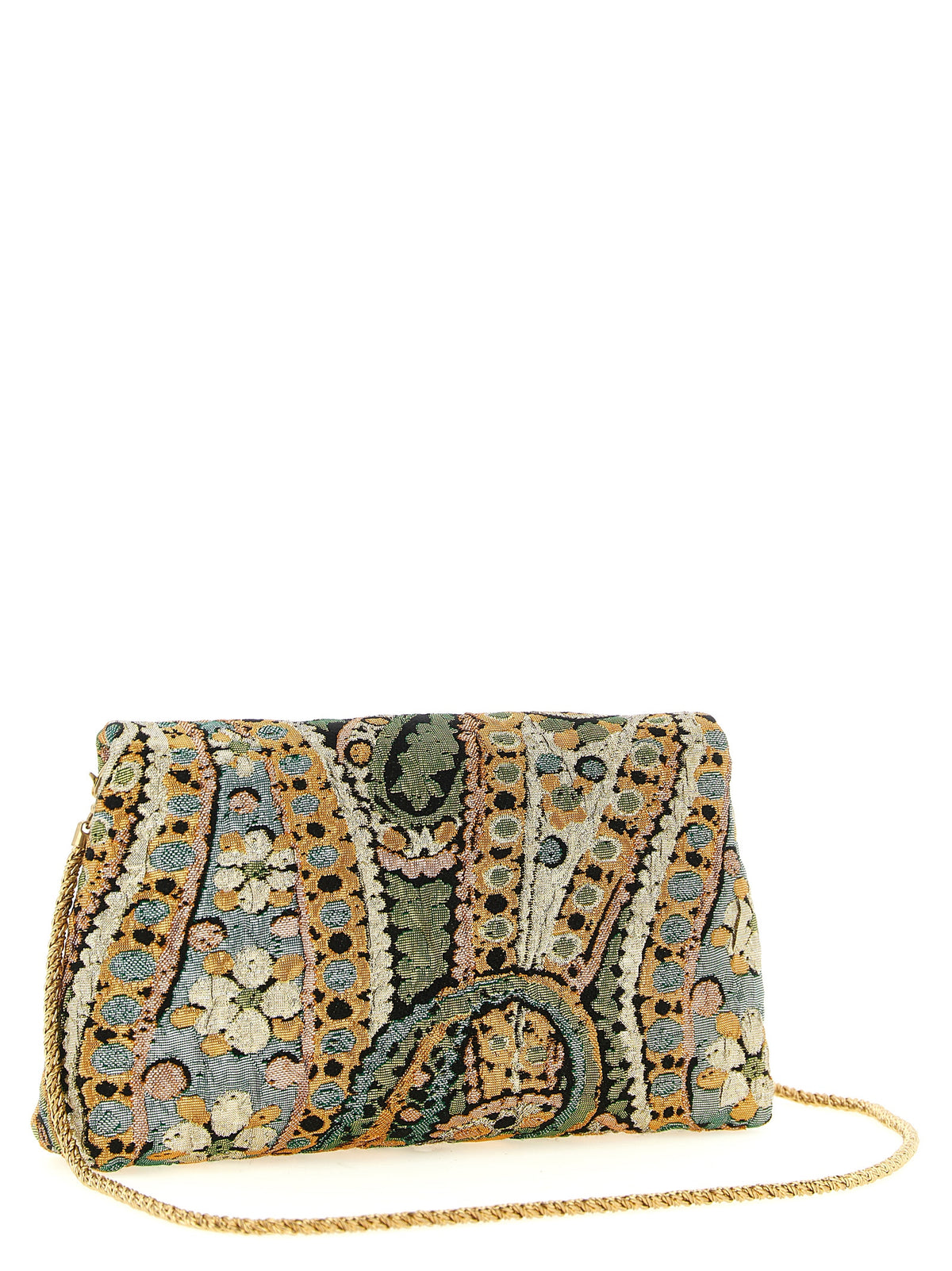 Multicolor Acetate Clutch Bag