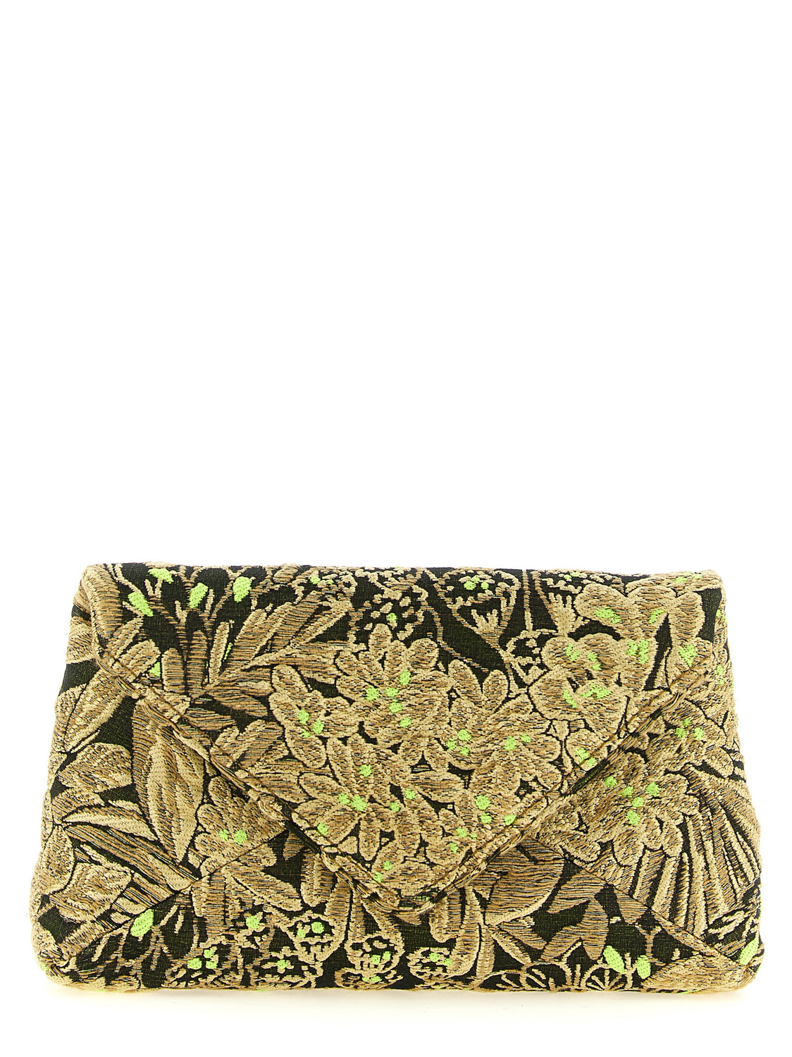 Multicolor Polyester Clutch Bag