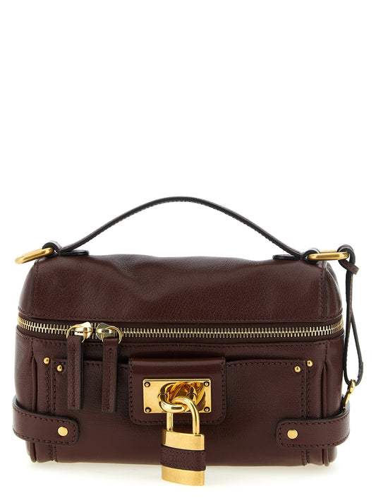 Brown Buffalo Leather Shoulder Bag