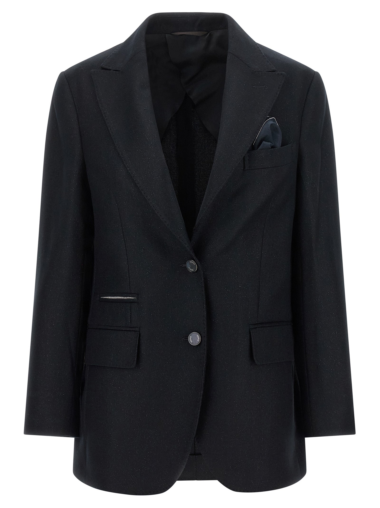 Black Virgin Wool Blazer