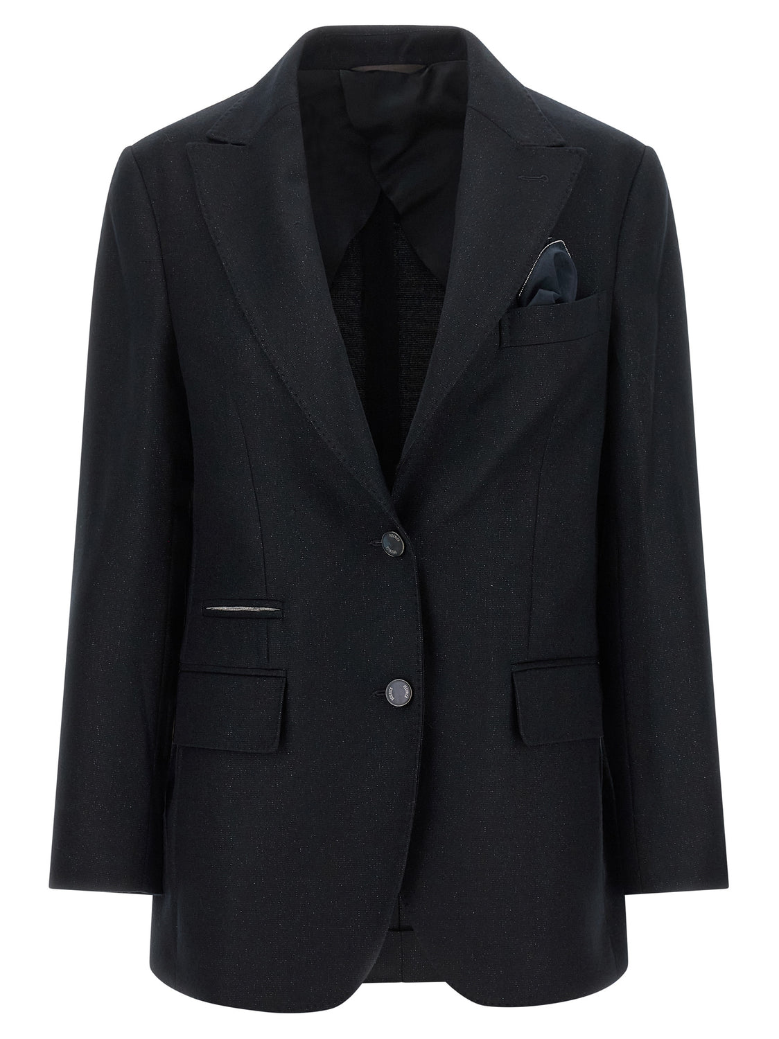 Black Virgin Wool Blazer