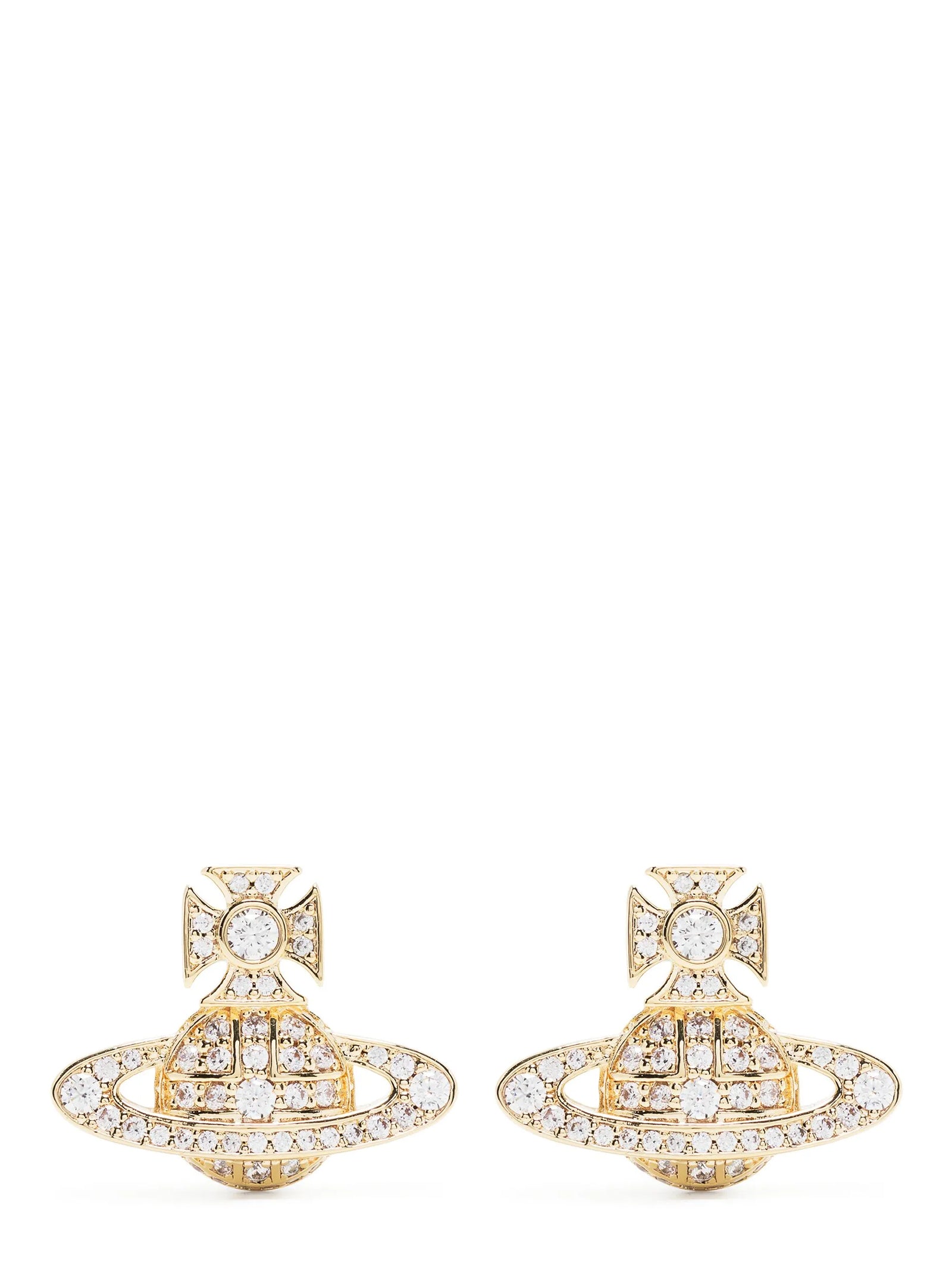 Gold Brass Earrings