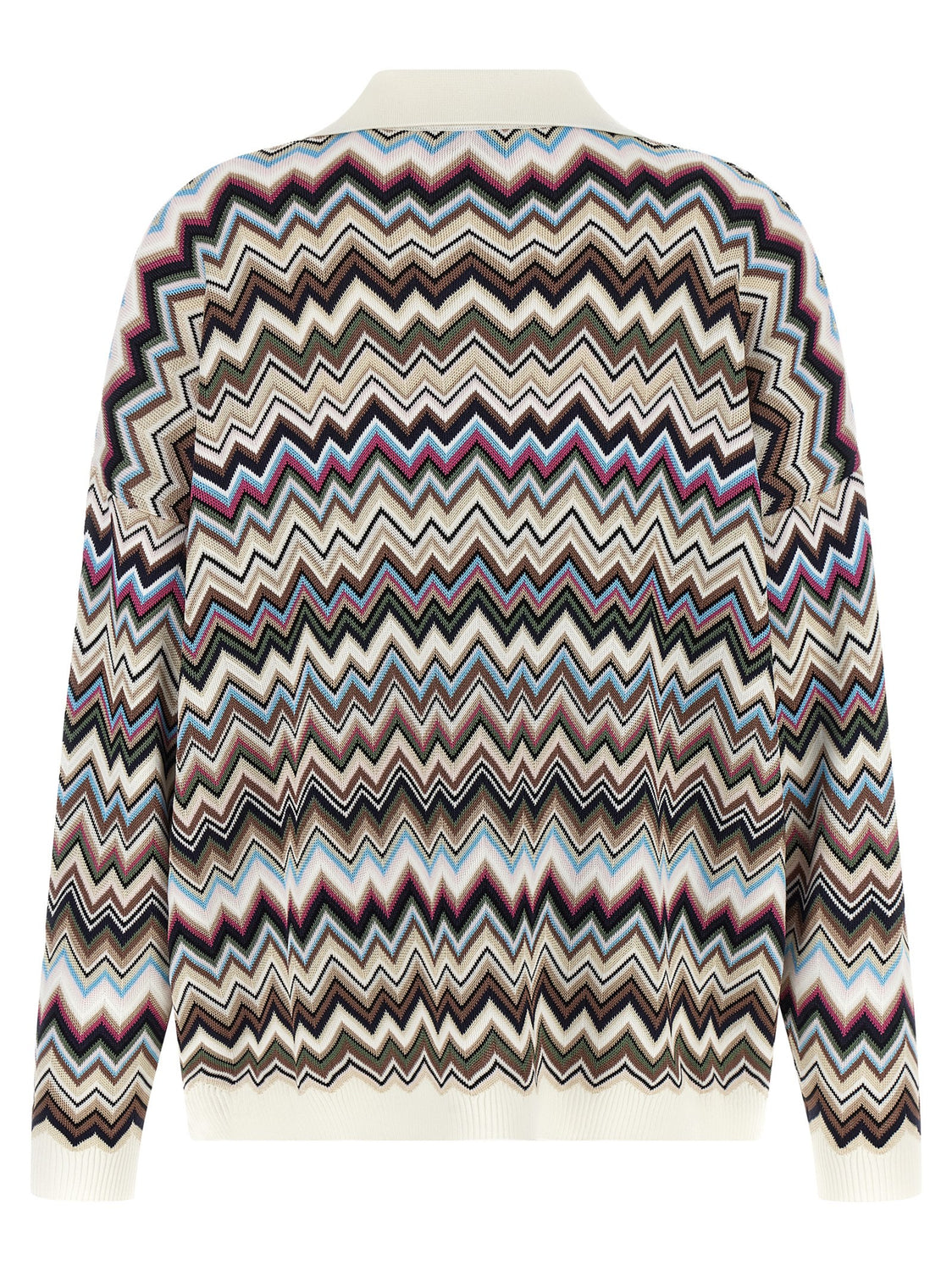 Multicolor Viscose Polo Shirt