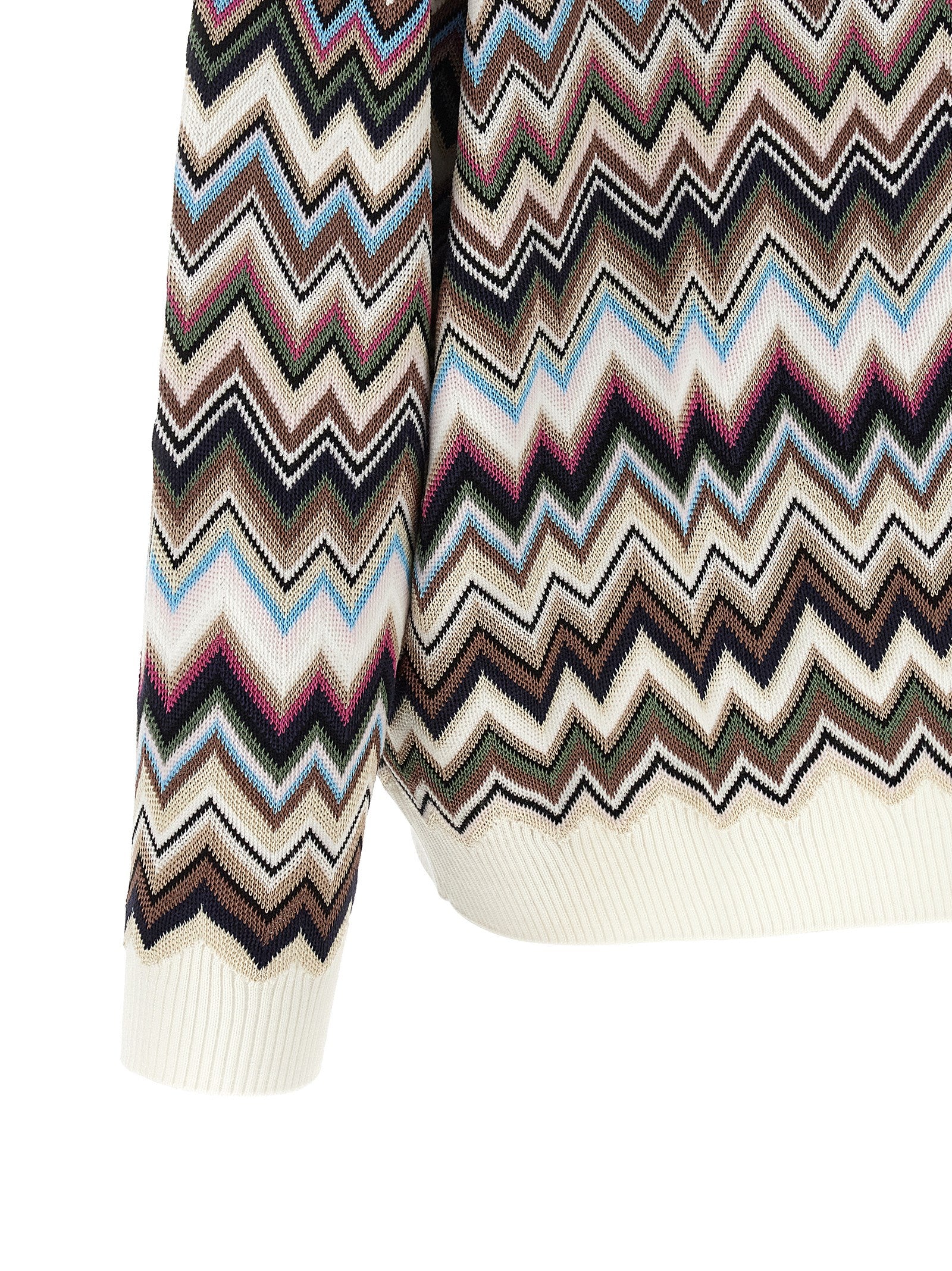 Multicolor Viscose Polo Shirt