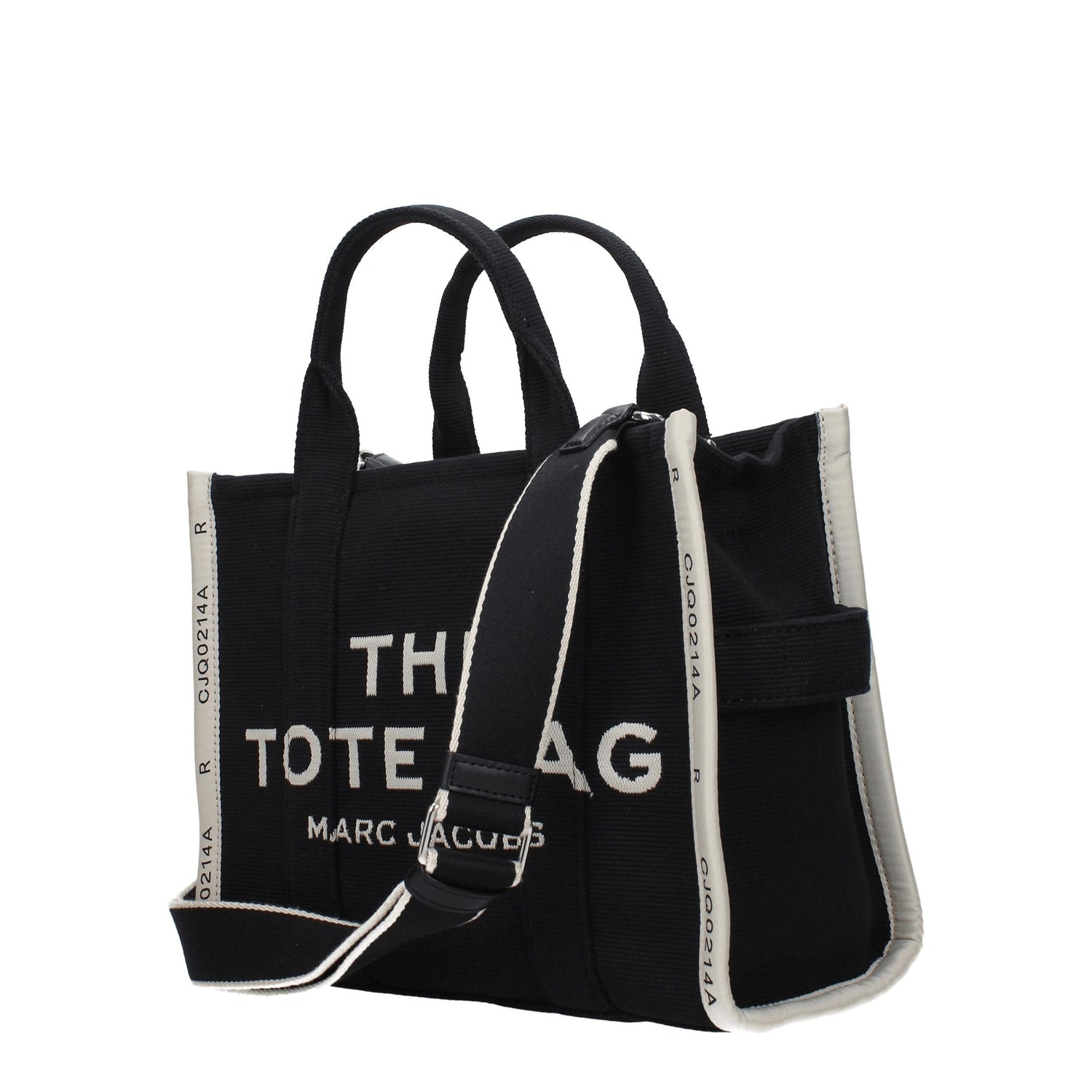 Black Fabric Handbag