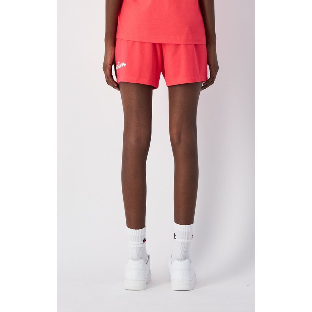 Pink Cotton Shorts