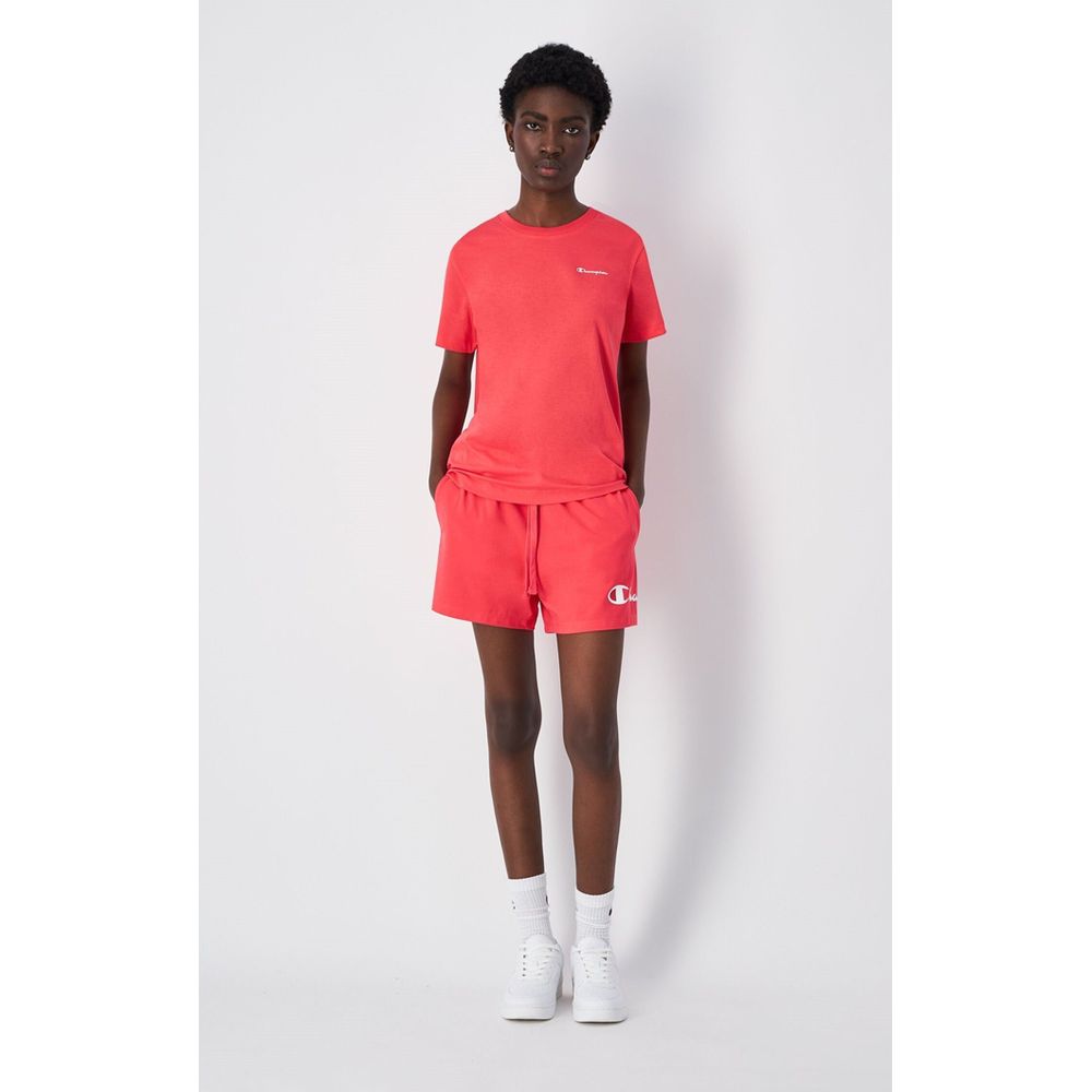 Pink Cotton Shorts