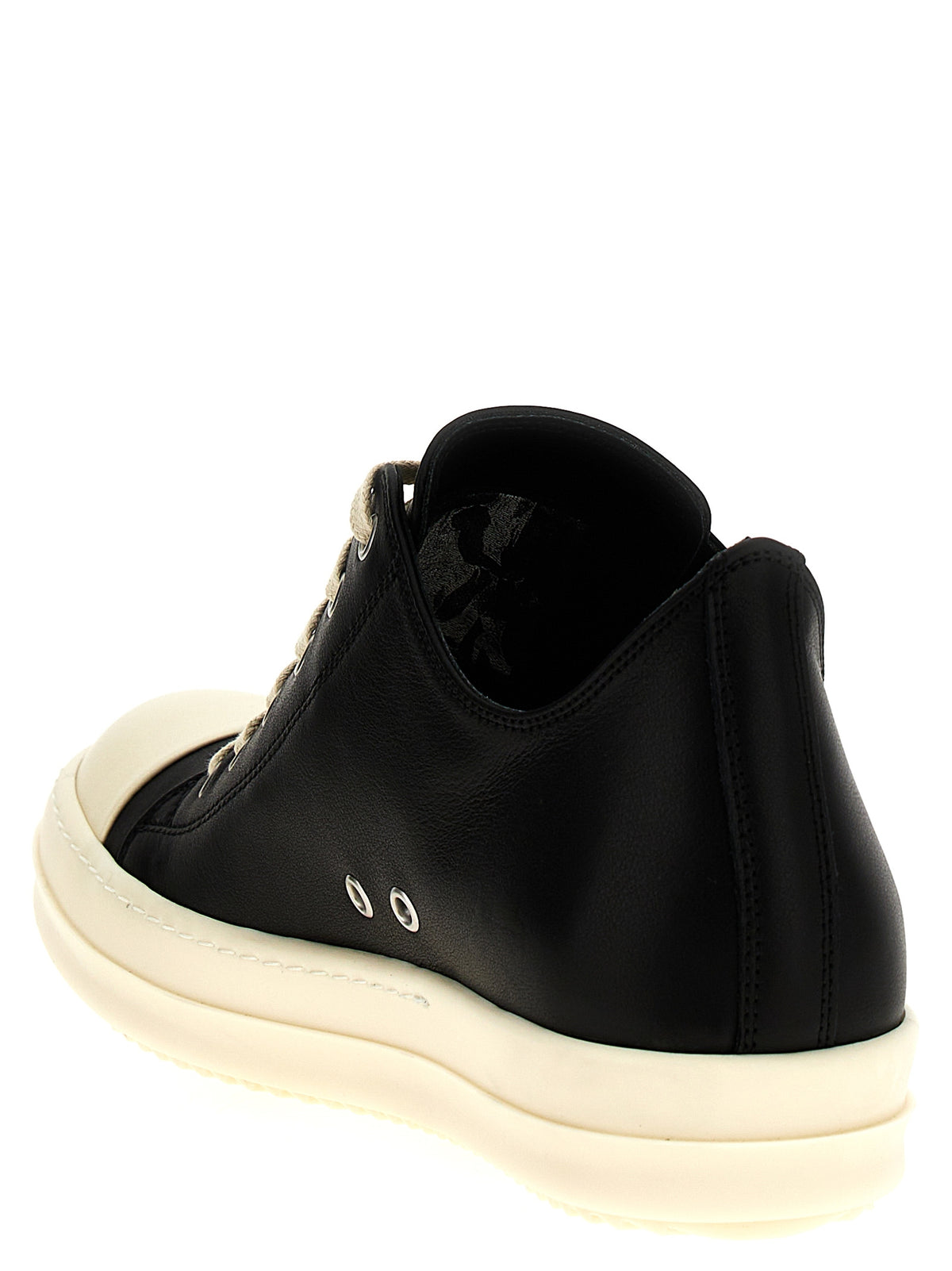 Bicolor Calfskin Low Top Sneakers