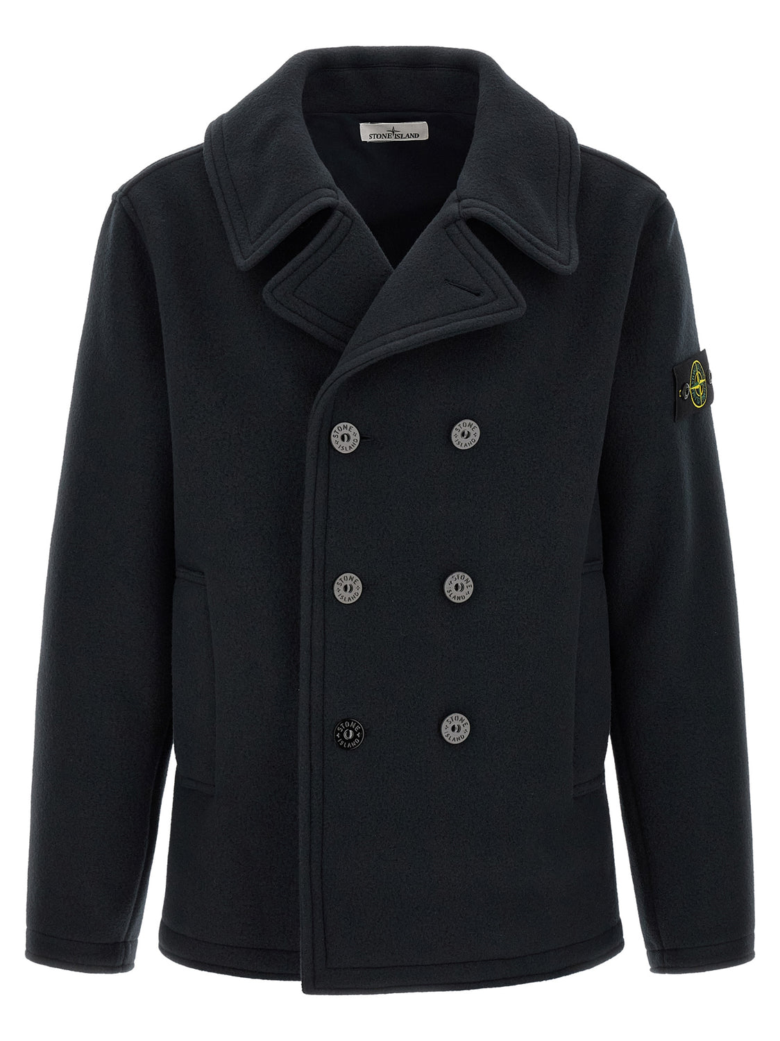 Blue Cotton Coat