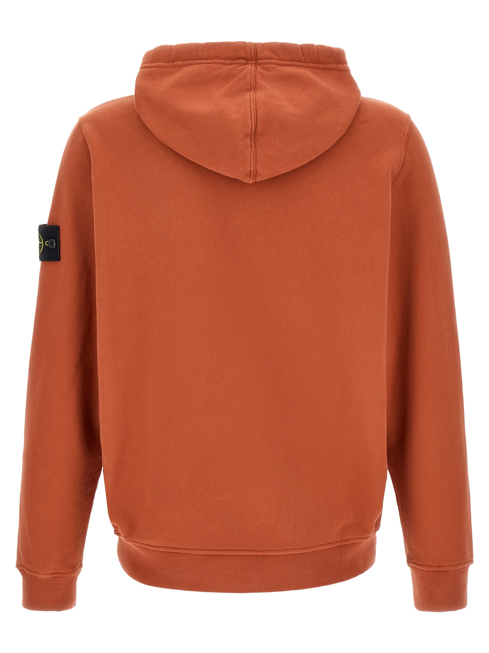 Orange Cotton Sweatshirt
