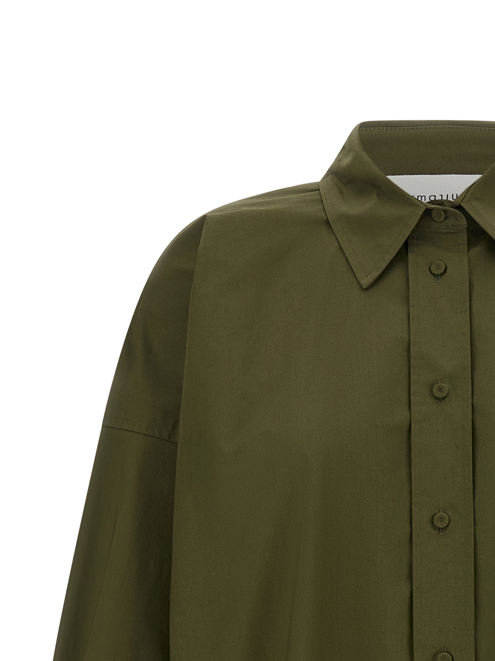 Bicolor Cotton Blouse