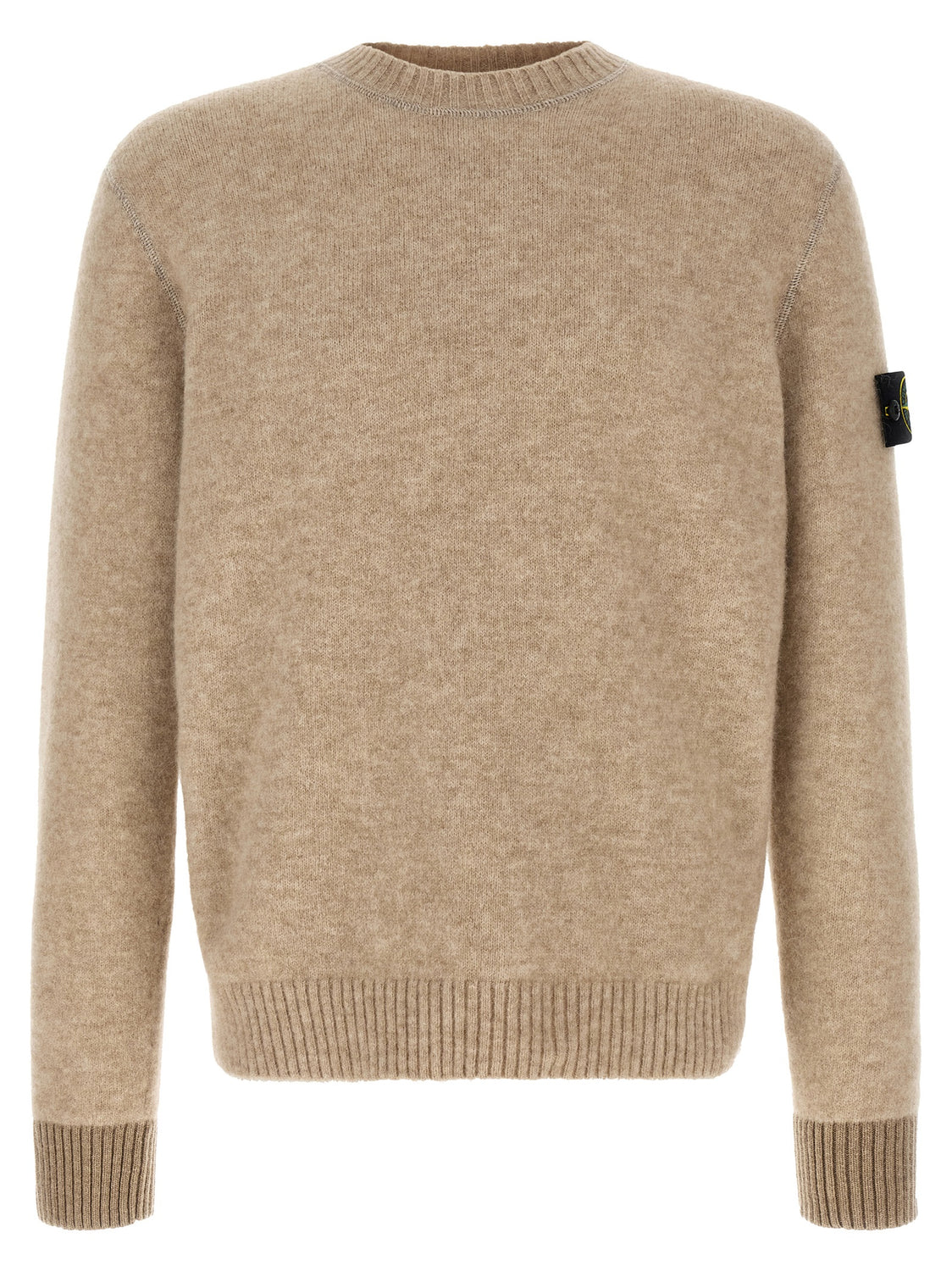 Beige Wool Cardigan