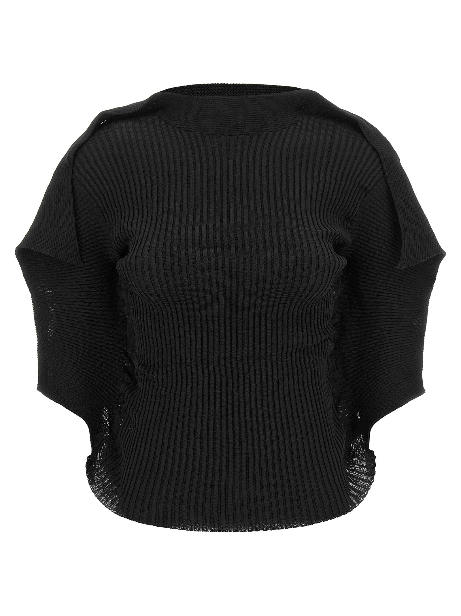 Black Polyester Blouse