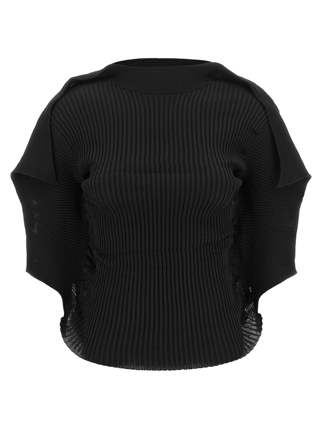 Black Polyester Blouse