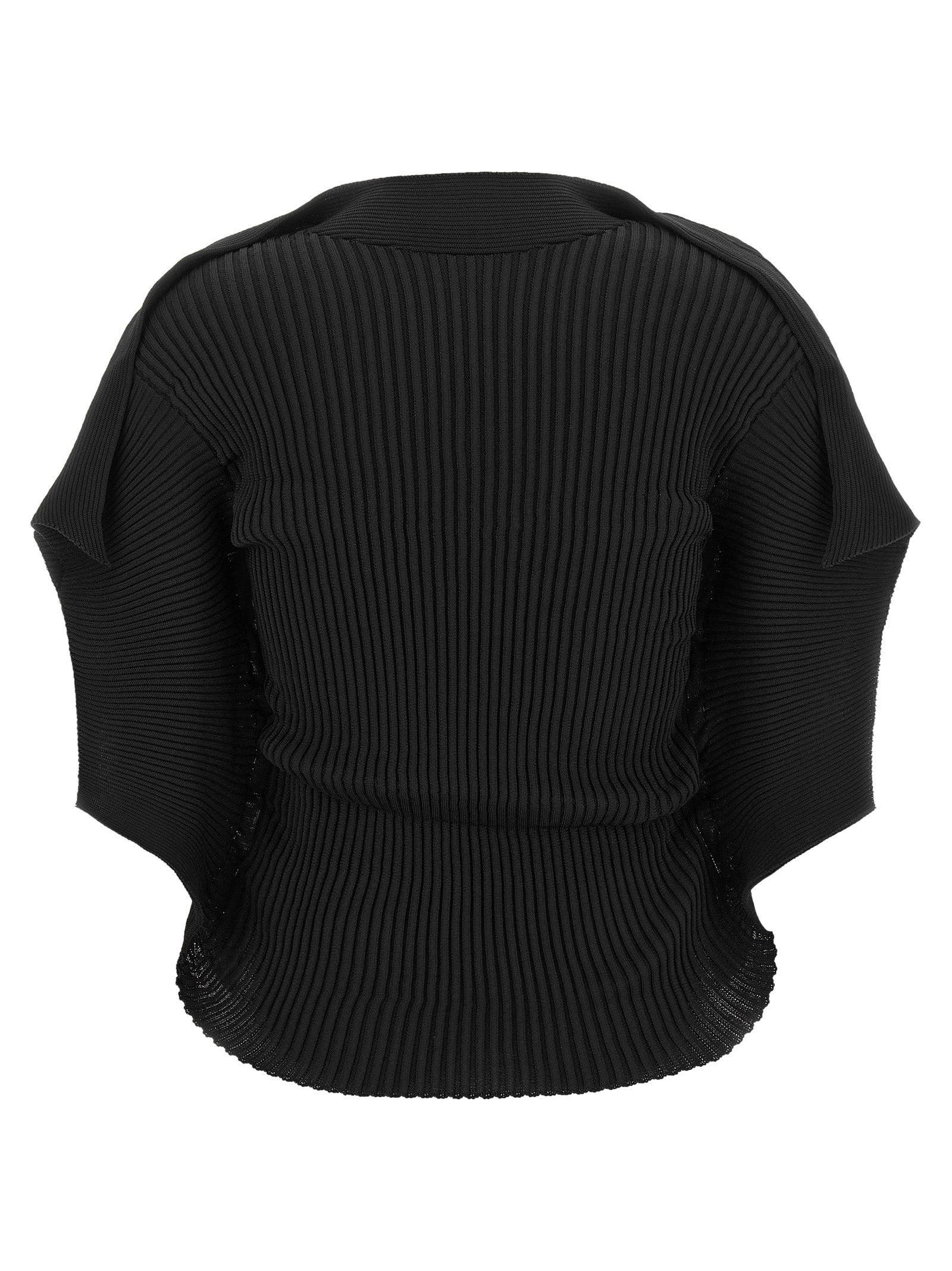Black Polyester Blouse