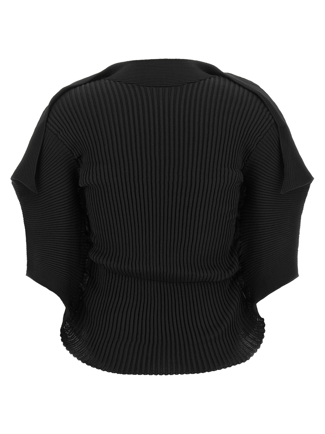 Black Polyester Blouse