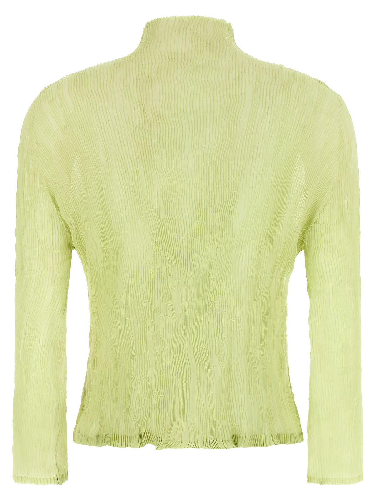 Bicolor Polyester Cardigan