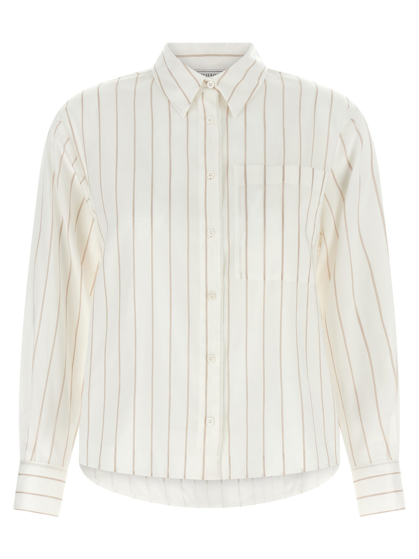 Beige Lyocell Blouse