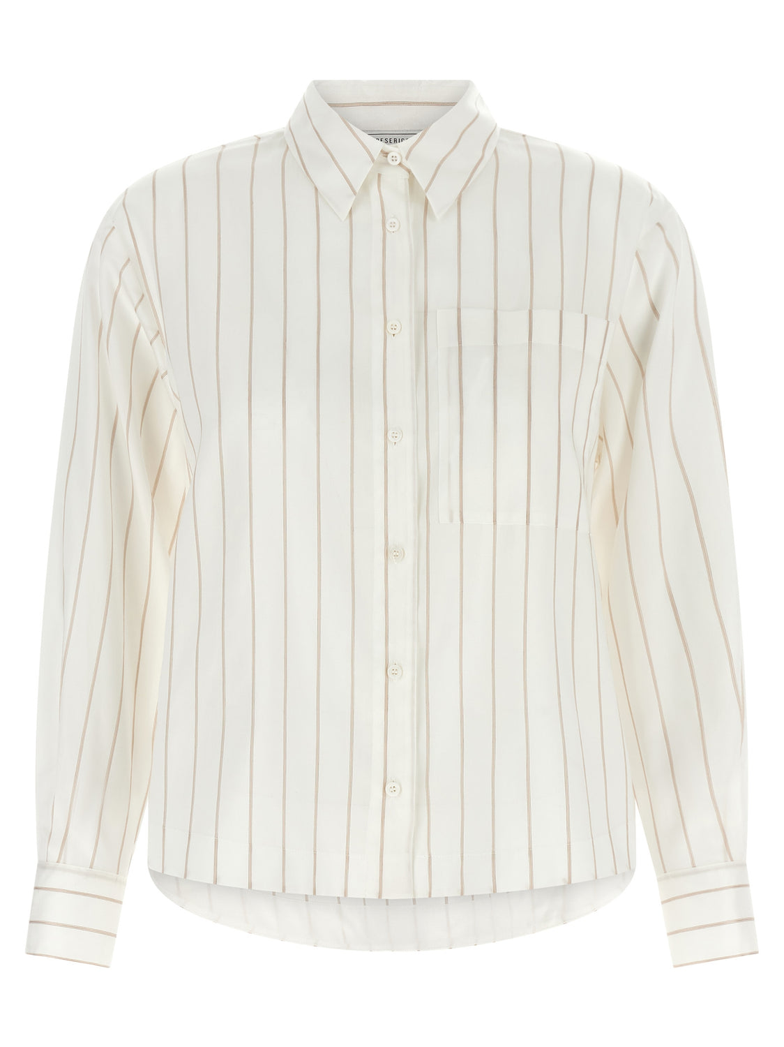 Beige Lyocell Blouse