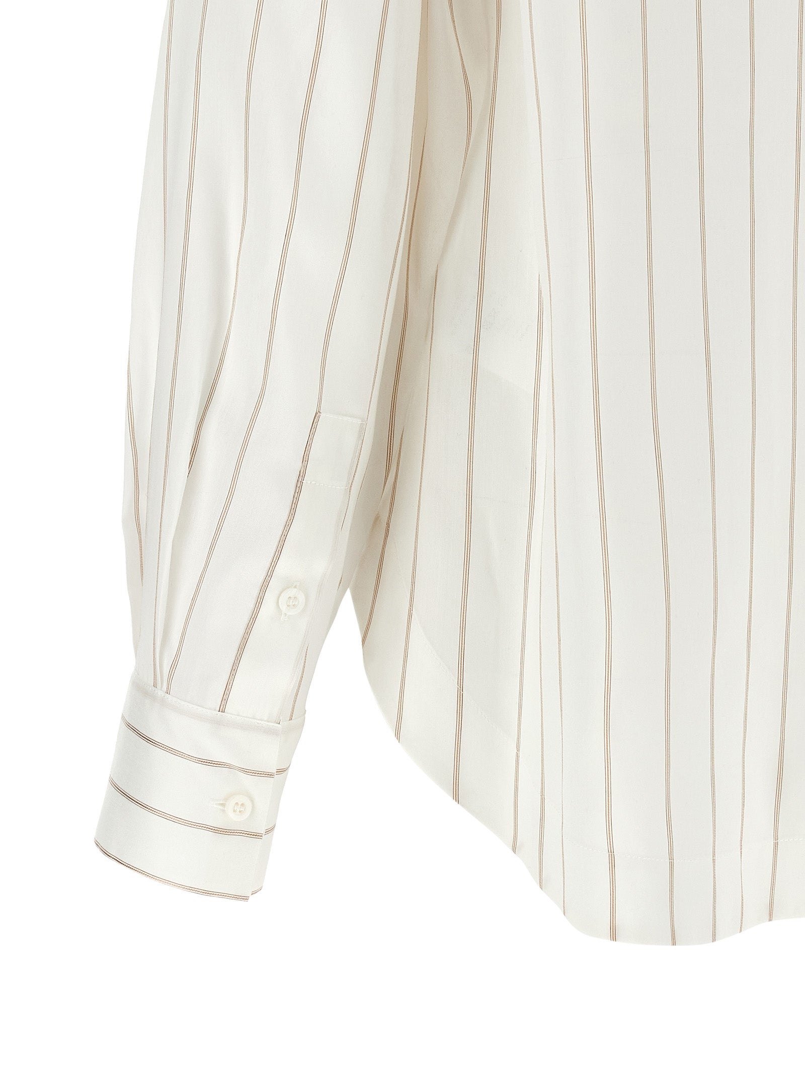 Beige Lyocell Blouse