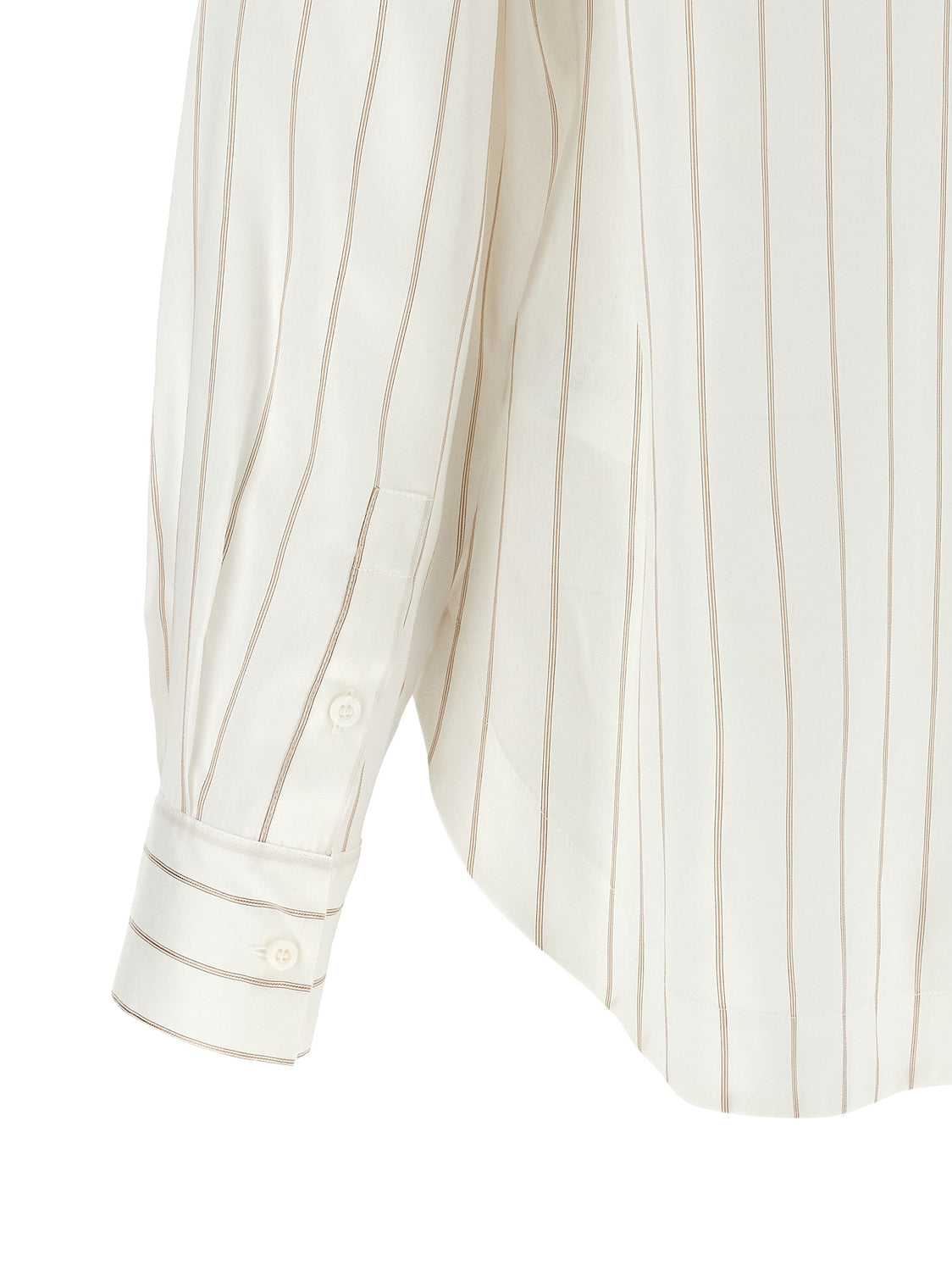 Beige Lyocell Blouse