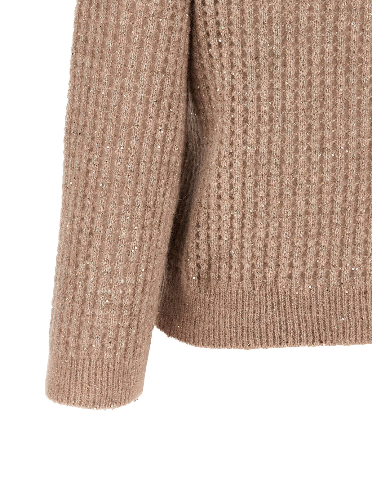 Beige Polyamide Cardigan
