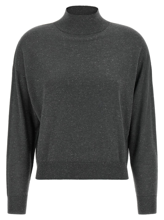 Gray Virgin Wool Cardigan