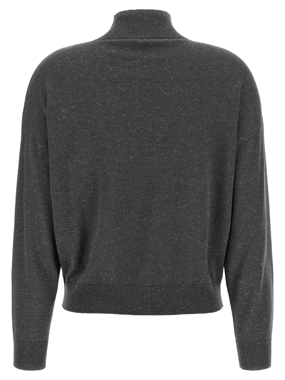Gray Virgin Wool Cardigan