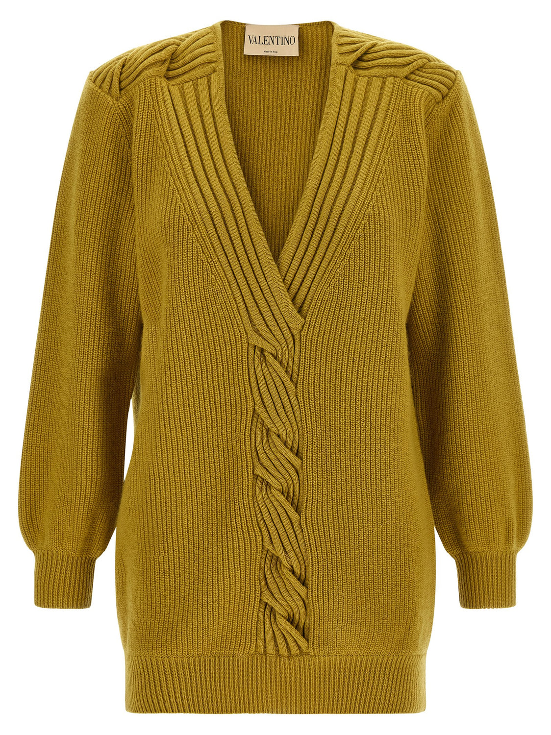 Multicolor Virgin Wool Cardigan
