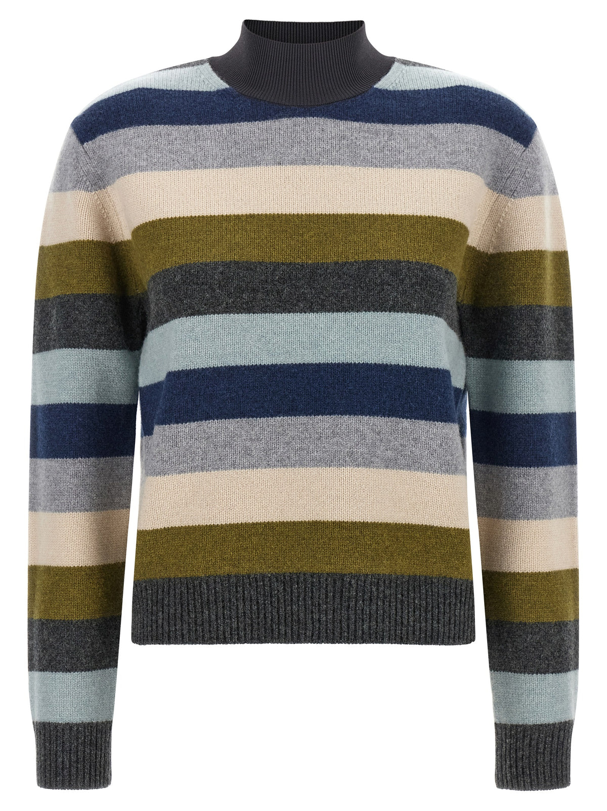 Multicolor Wool Cardigan