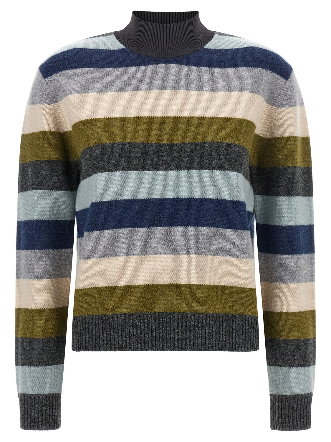 Multicolor Wool Cardigan