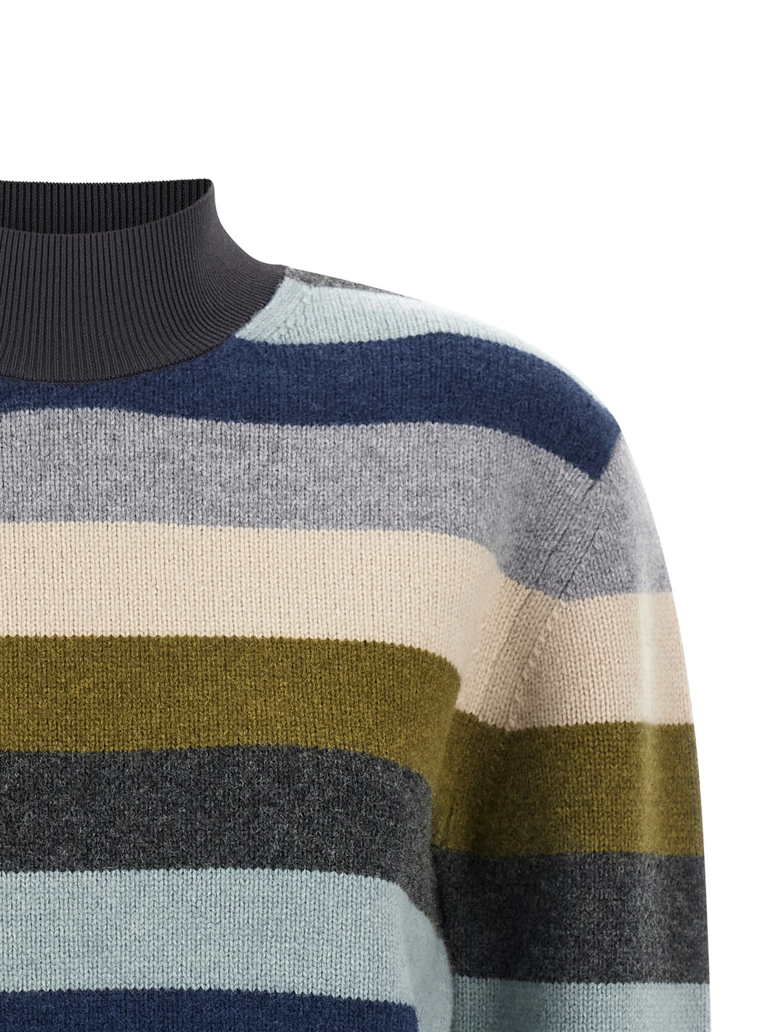 Multicolor Wool Cardigan