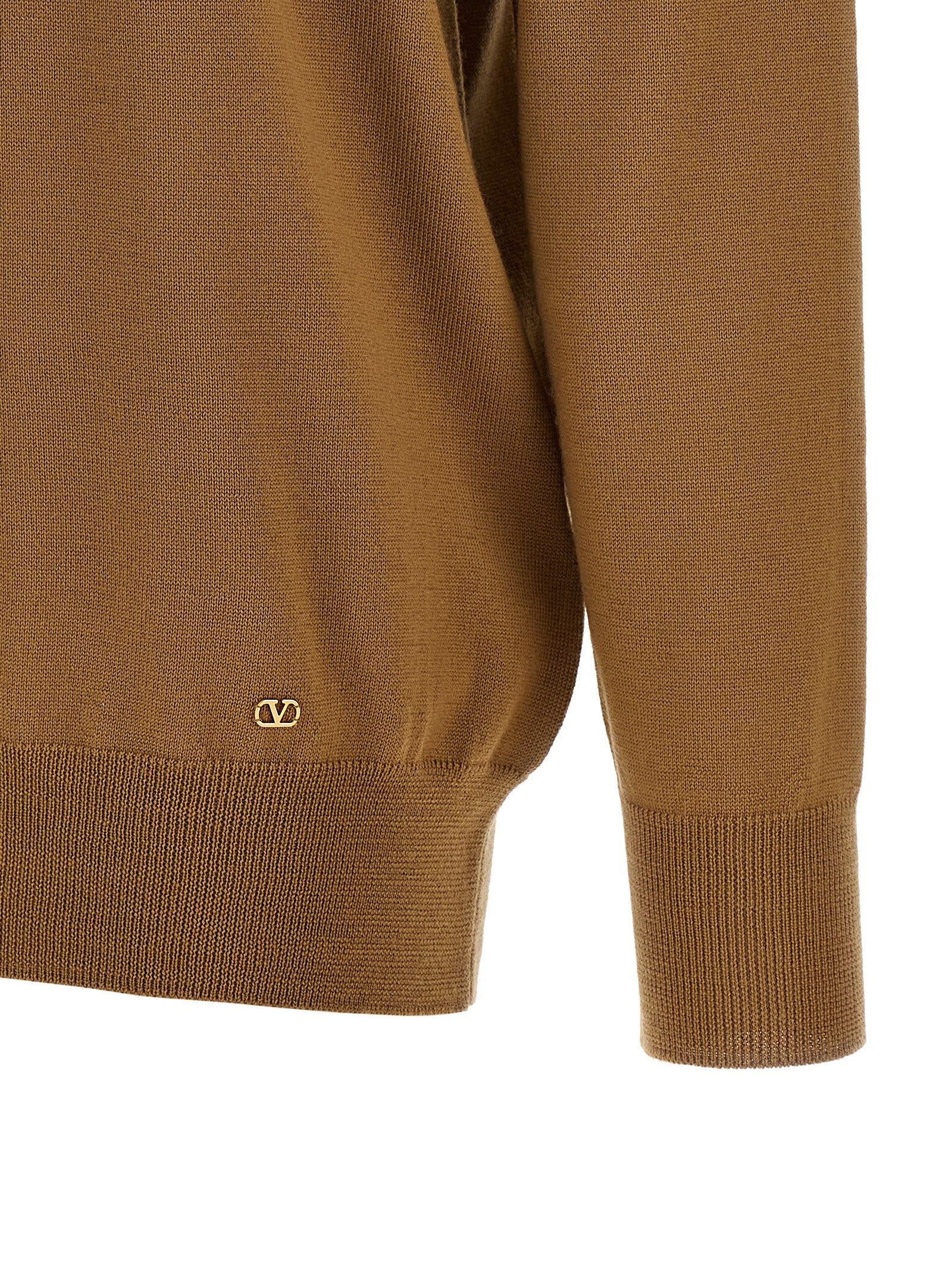 Brown Cashmere Cardigan