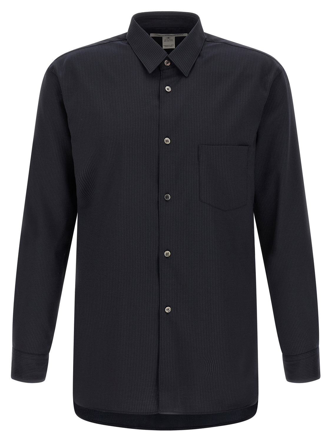 Blue Polyester Blouse