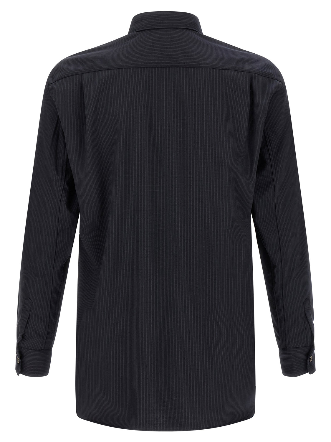 Blue Polyester Blouse