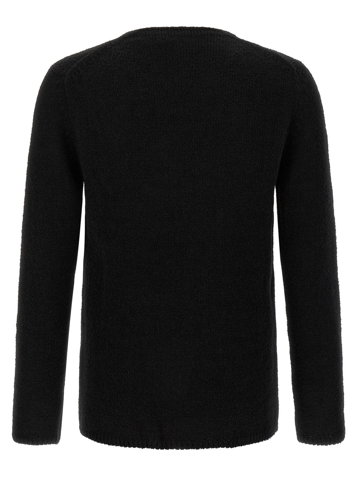 Black Polyester Cardigan